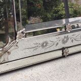 Old Venetian mirror closed