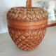 Box "Apple" in wicker 70s