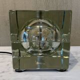 Cubosfera lamp by Alessandro Mendini for Fidenza Vetraria, 1968, Italy.