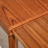 Restored teak dining table by henry kjærnulf for vejle mk9395