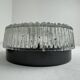 Pair of antique round "holophane" vintage wall lights