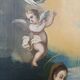 Old oil painting on canvas, 18th century