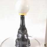 Lampe éléphant céramique design années 70