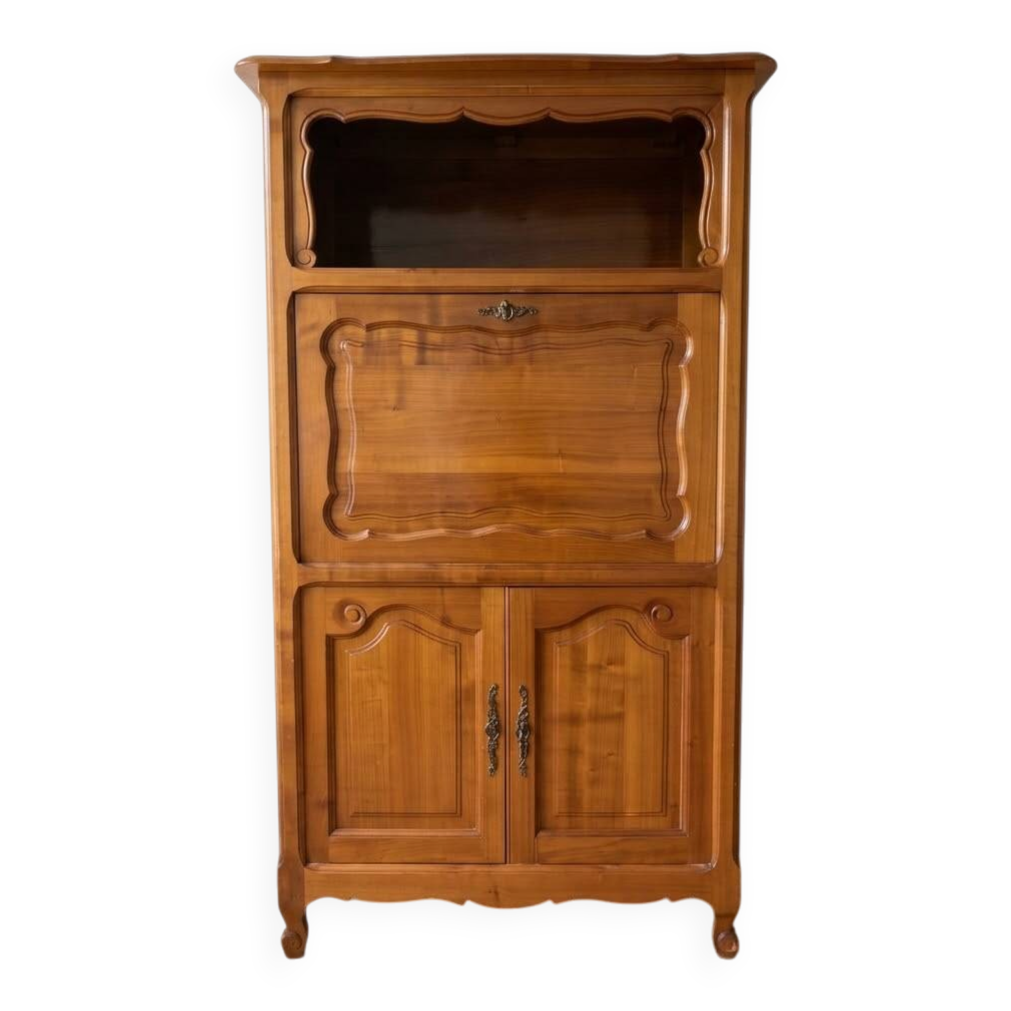 Louis XV style wooden secretary
