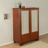 50s Wardrobe with Curtains
