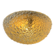 Vintage glass ceiling light by Helena Tynell for Glashütte Limburg