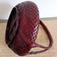 Japanese woven bamboo basket. Ikebana