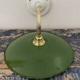 New electrified green enamelled sheet wall lamp