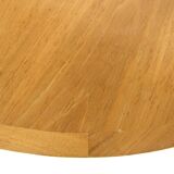 Scandinavian walnut dining table, Sweden, 1960s