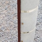 Scandinavian style floor lamp in teak and granite resin from the 70s