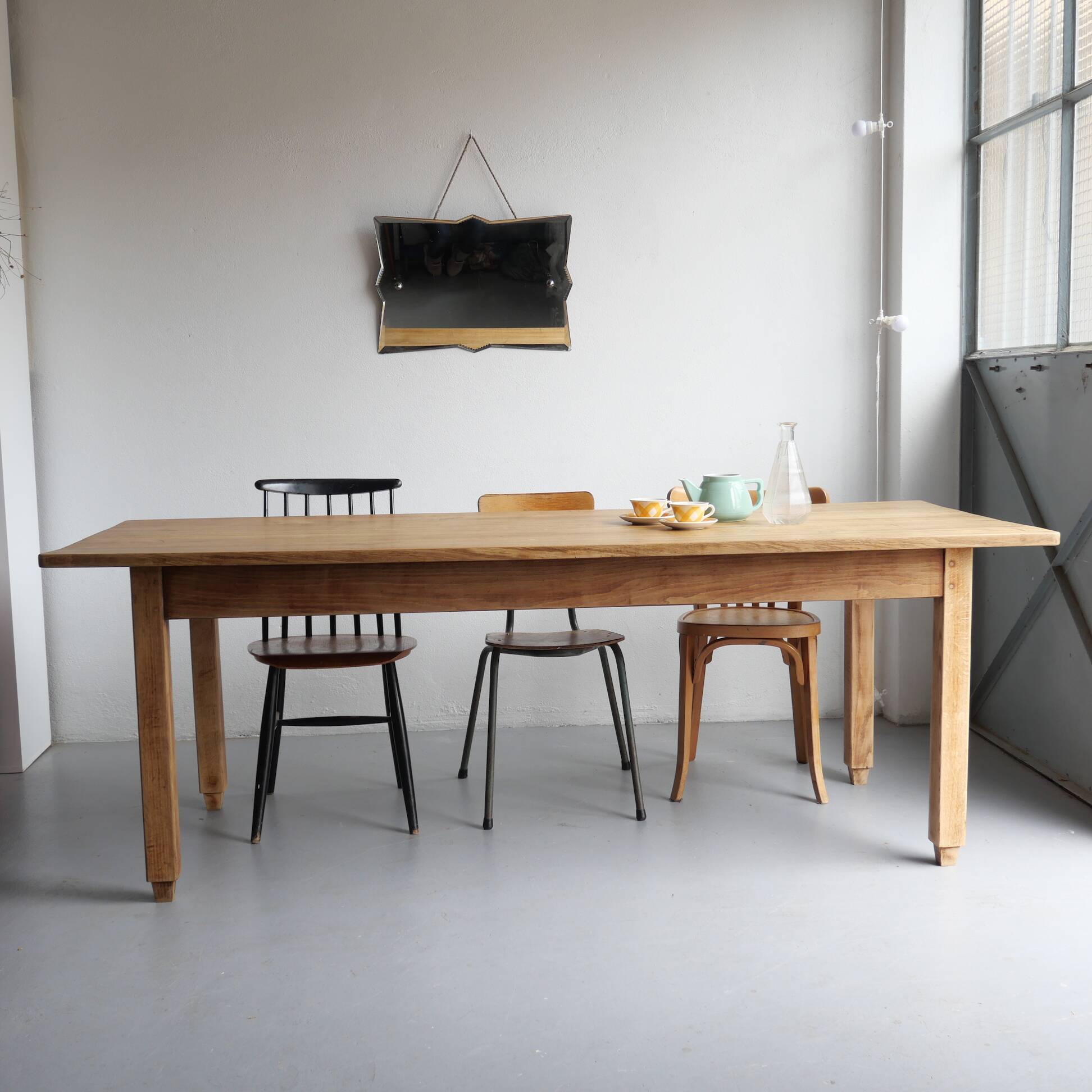Renovated farmhouse table