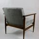 Fauteuil classique en velours côtelé, années 1970