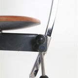 Kevi office chair by Jørgen Rasmussen / Teak / 1960s / Mid-century Danish modern design