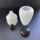 2 Designer Vases Art Glass Italy Murano Vetriarte 1988 Signed Filigree