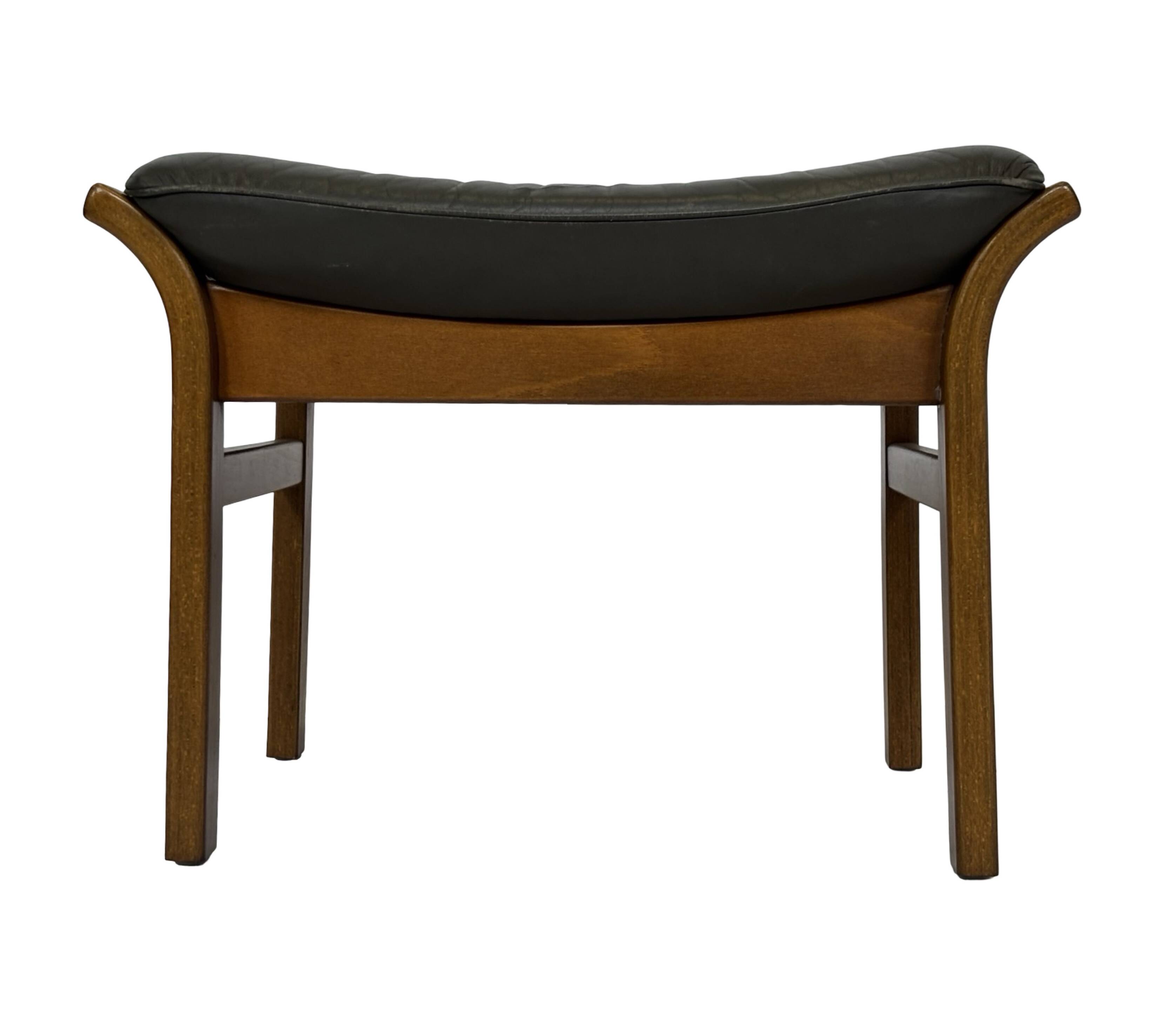 Vintage G Mobler Danish Design Footrest Footstool Ottoman