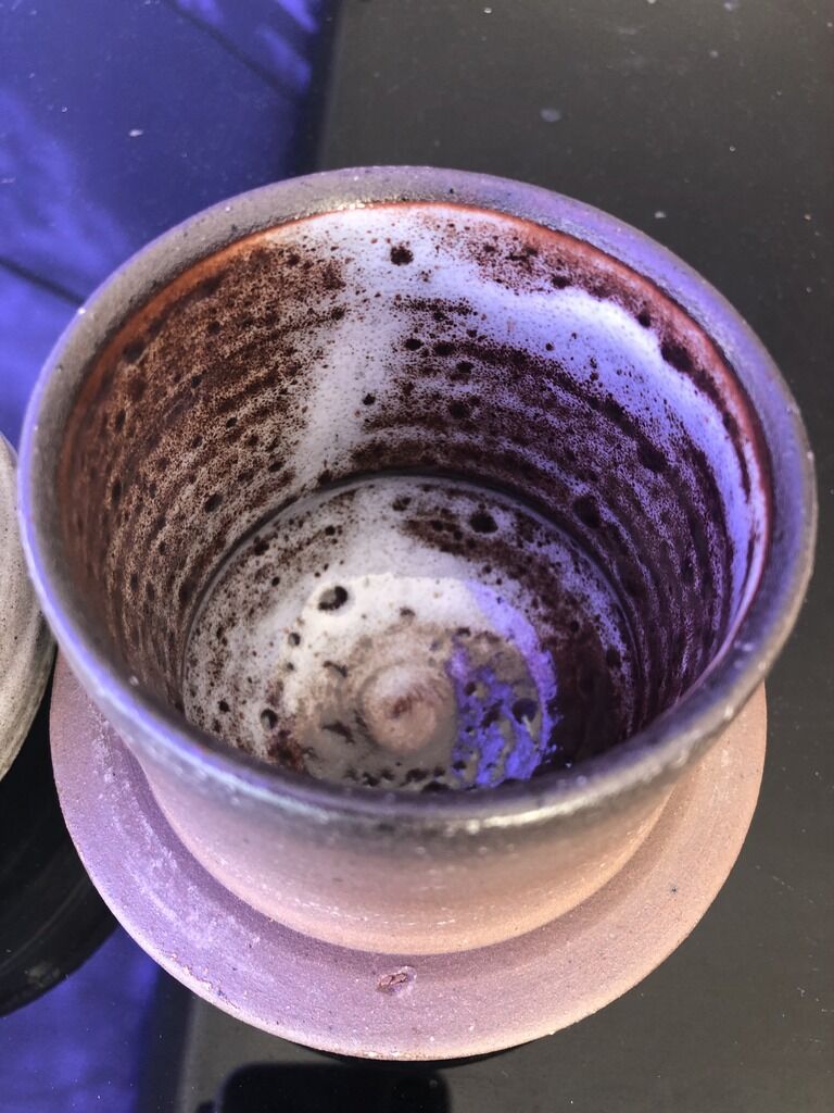 Beurrier et pot à moutarde