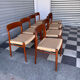 Série de 8 chaises Møller 75