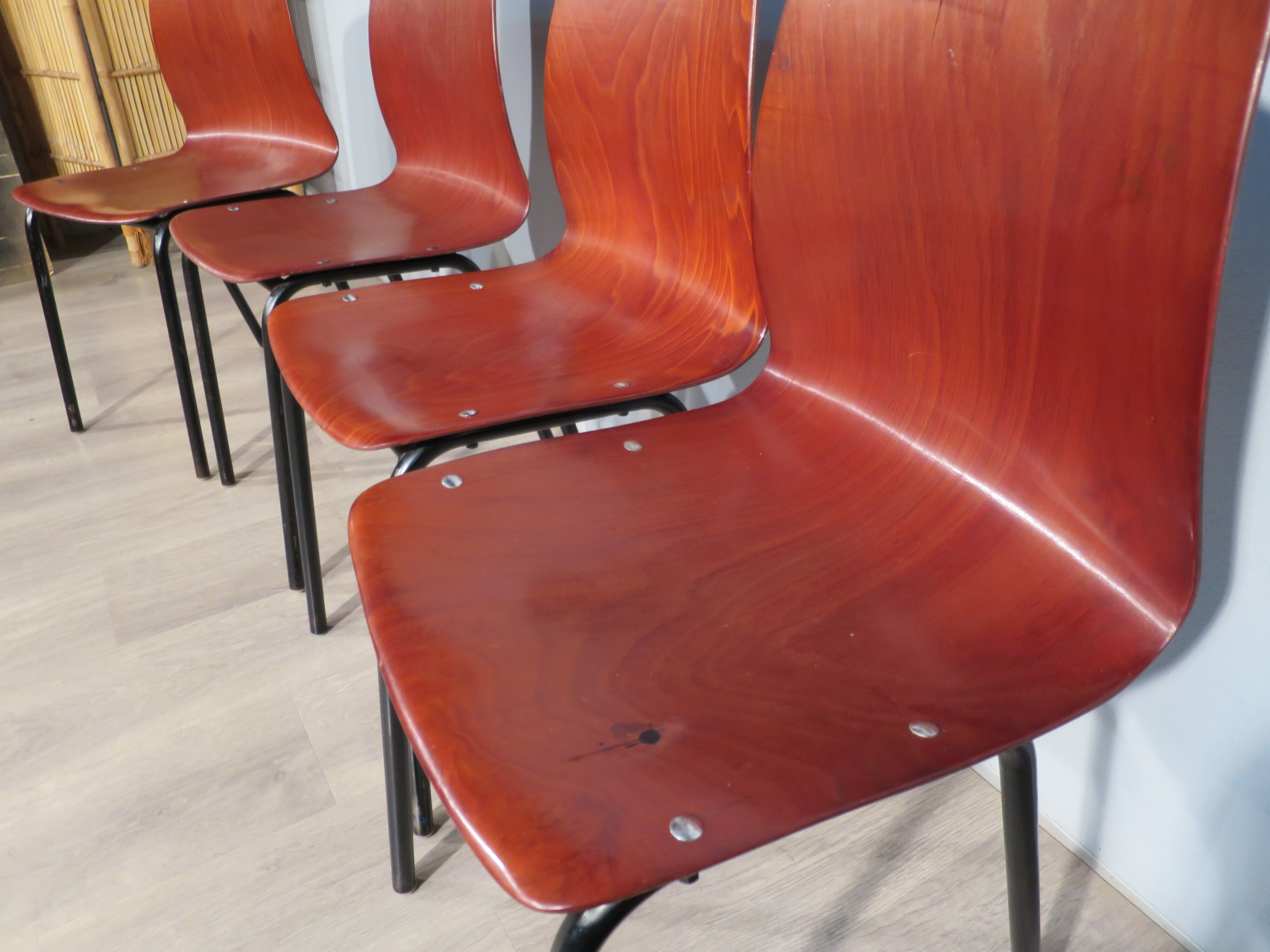 Set de 4 chaises Pagholz Made in West Germany