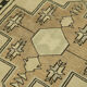1960s handmade vintage oriental beige carpet 114 cm x 226 cm