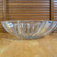 Vintage art deco alpina moulded crystal cup
