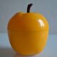 Vintage 70's yellow apple ice bucket or ice cubes