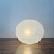 Italian Pebble Lamp in Speckled White Glass (1980) – 29 cm