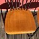 Set of 4 chairs by Sven-Erik Fryklund for Hagafors, Sweden, 1960s.