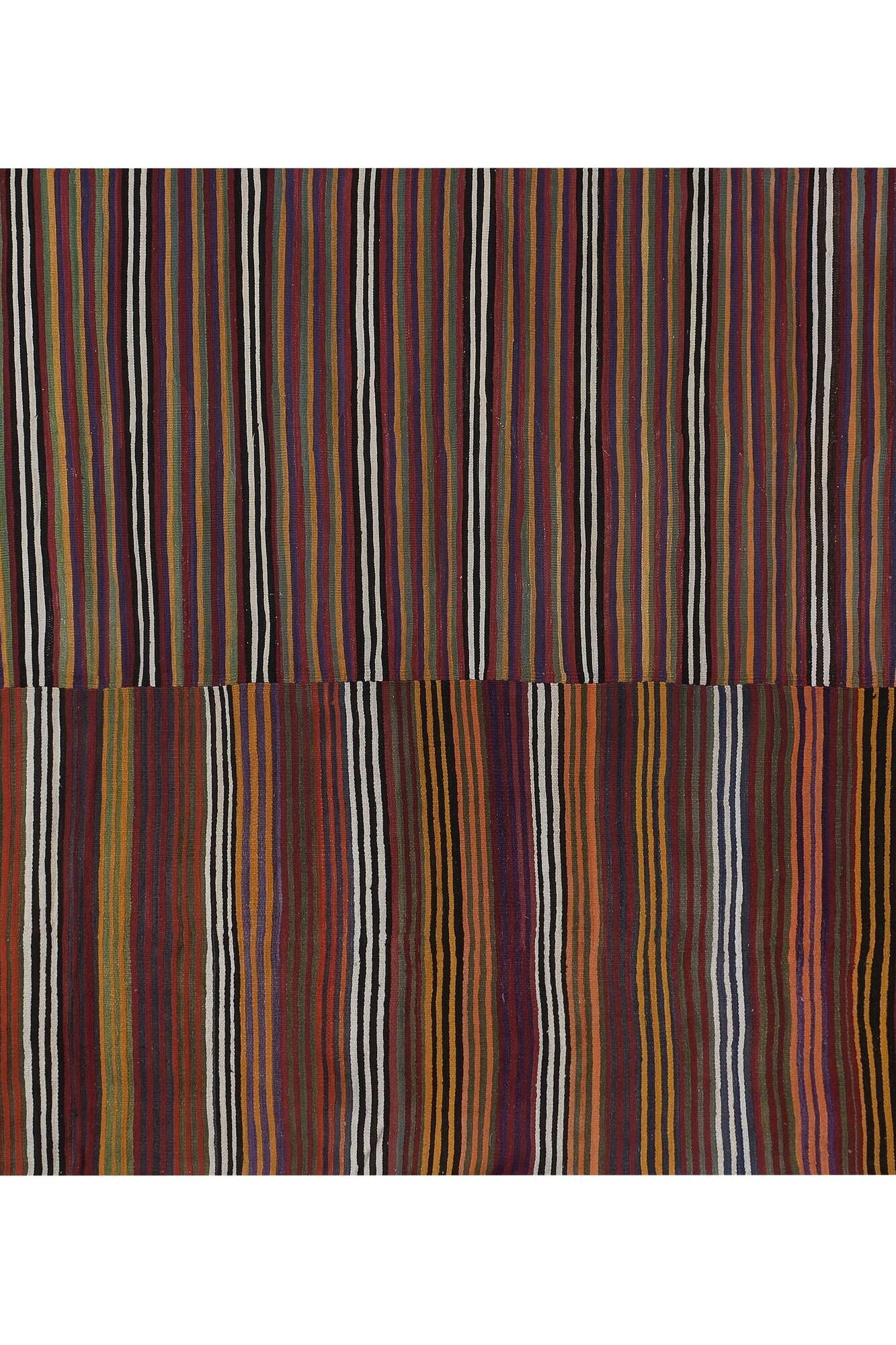 Tapis Kilim turc vintage tissé main