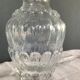 Vintage moulded glass vase