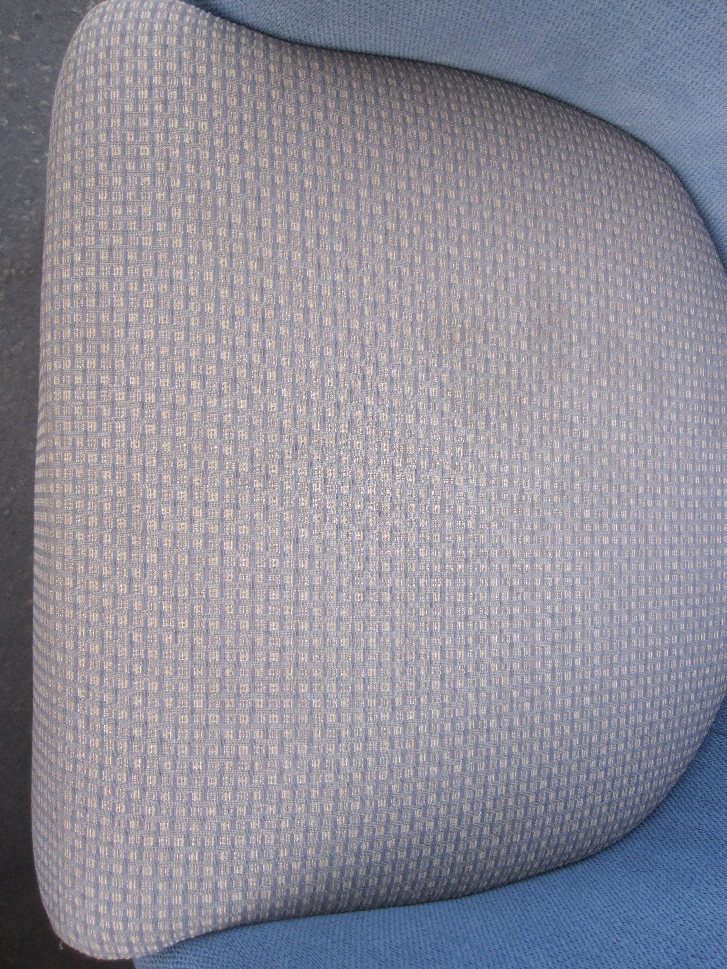 Pair of club style armchairs