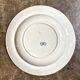 Shallow dish Lunéville in blue ironstone, service "Azalea"