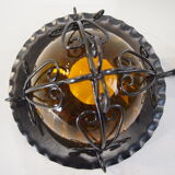 Wrought iron lantern vintage