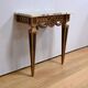 Small Carved Wood Wall Console, Louis XVI style, Napoleon III period – Mid-19th century