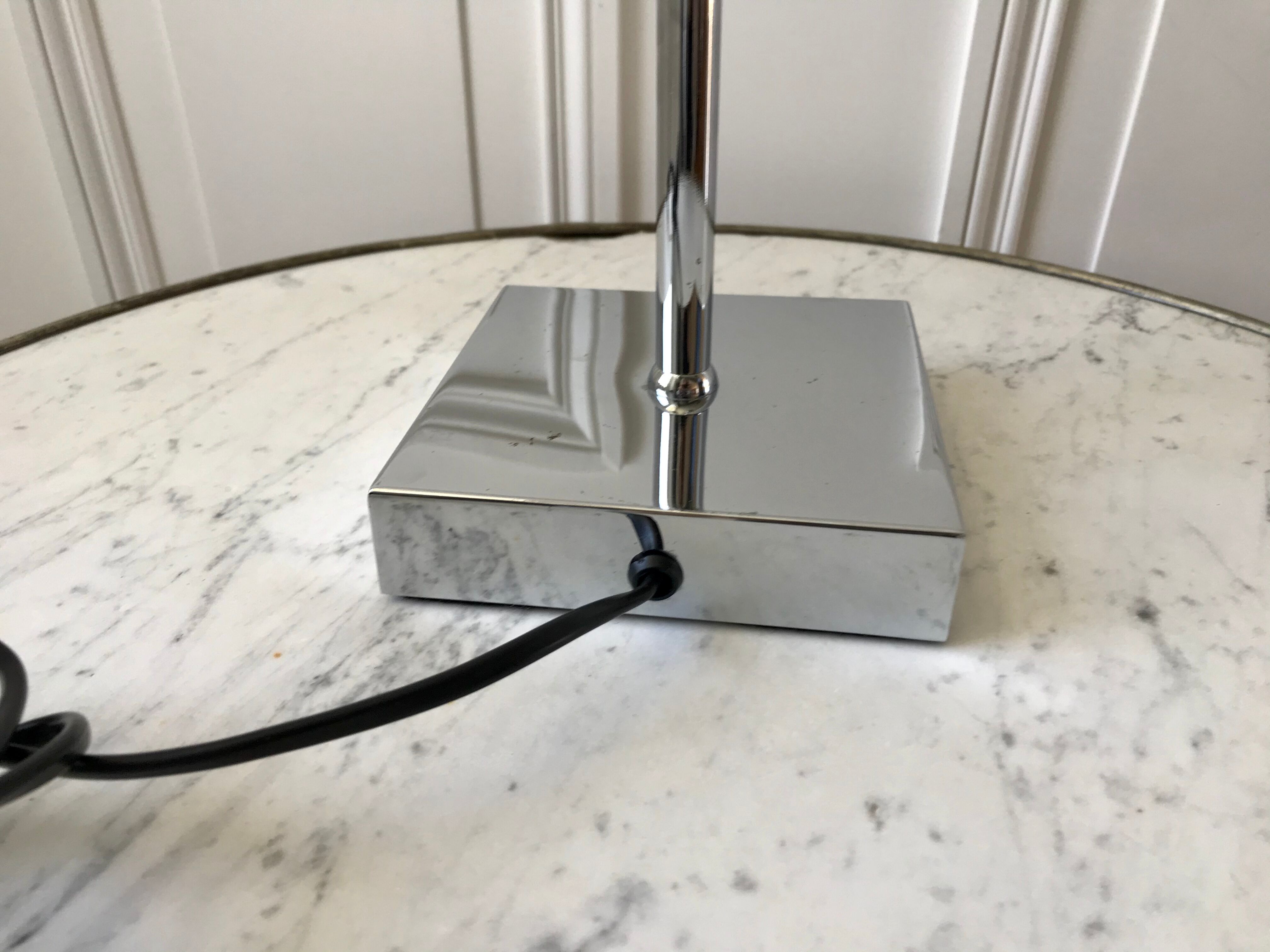 Modular eyeball lamp chrome 70s-80s