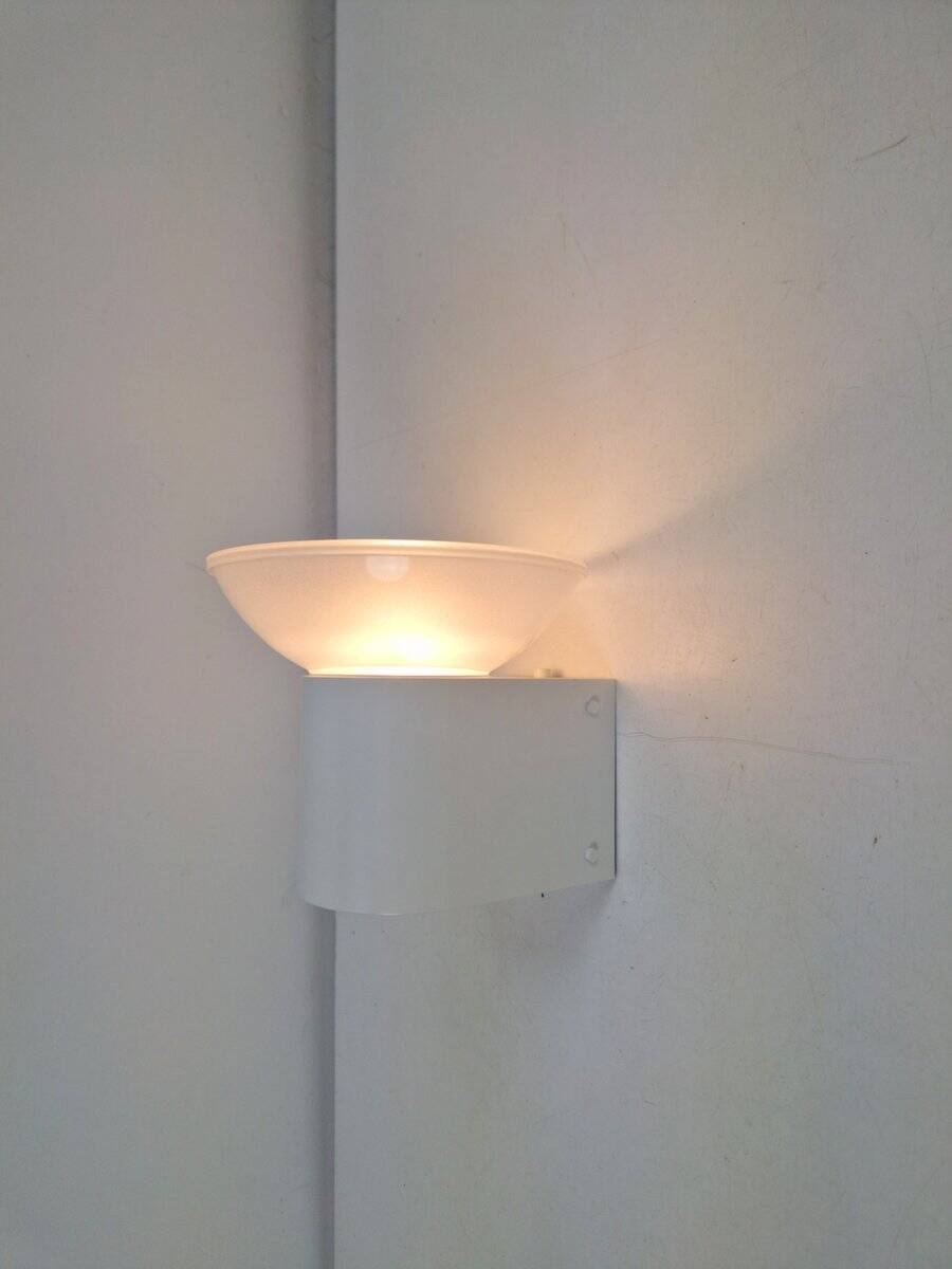 Minimalist 3980 Wall Lamp from Glashütte Limburg, 1970s