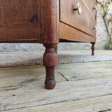 Commode Louis XVI en noyer