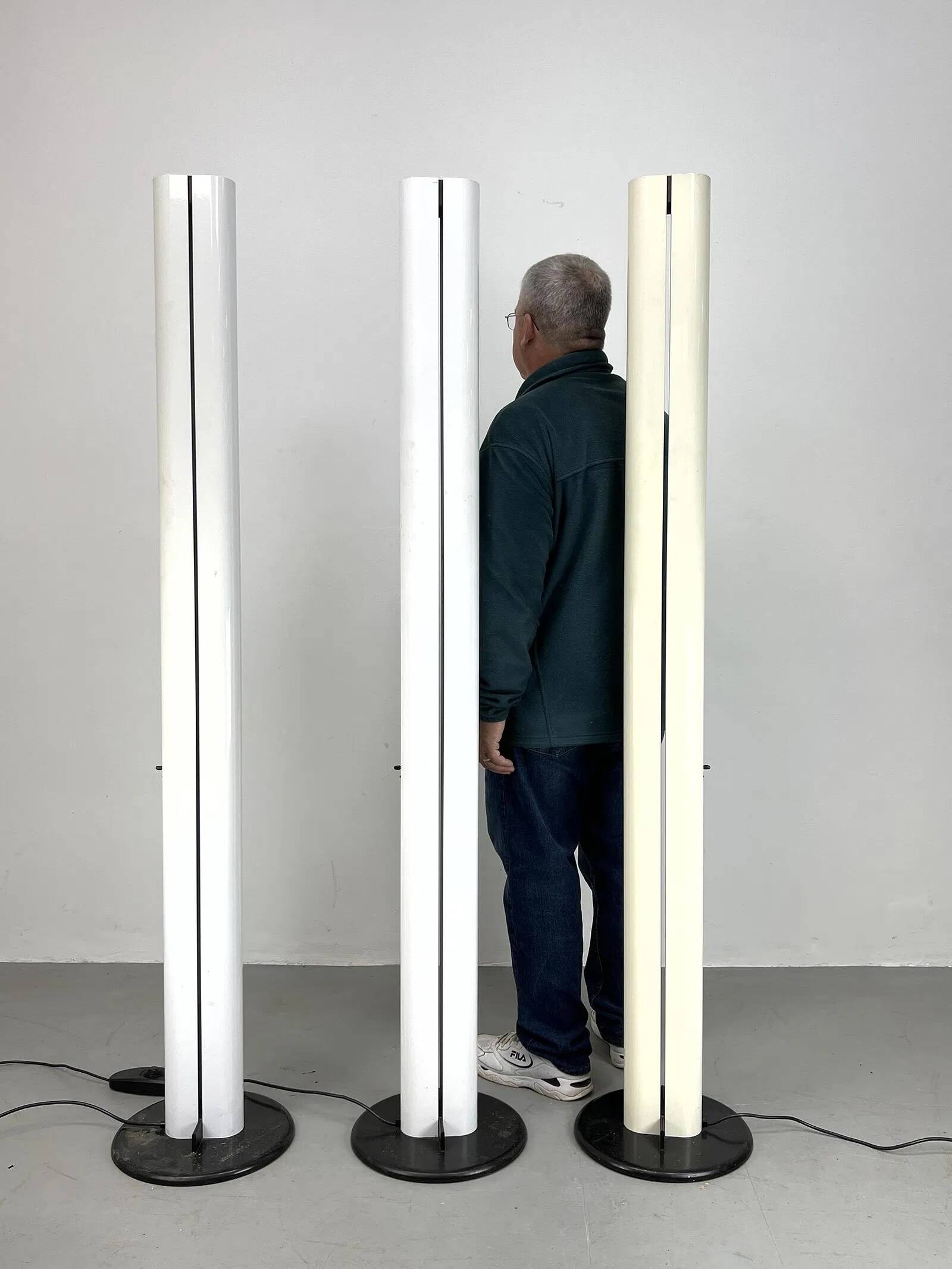 Megaron floor lamp by G. Frattini for Artemide, 1970s