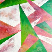 Abstraction picturale 40 x 40 cm