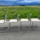 Chaises chromées circa années 1960