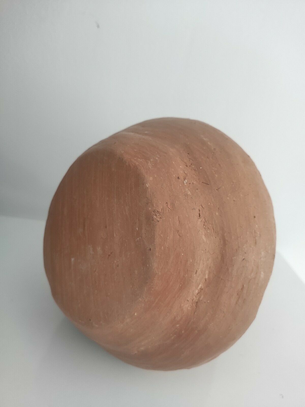 Homemade terracotta vase