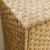 Woven rush sideboard