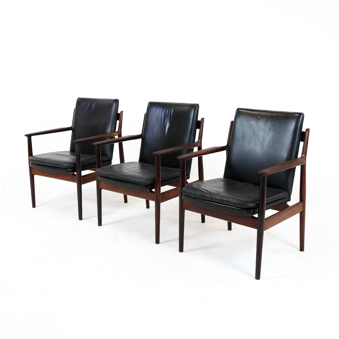 Rosewood Model 431 Armchair by Arne Vodder for Sibast 1960s