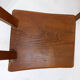 Set of 4 brutalist chairs by Mobichalet, Belgium 1950s/60s