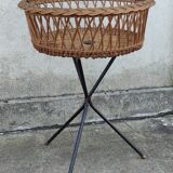 Vintage wicker pan