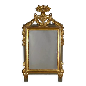 Miroir en bois doré, style louis
