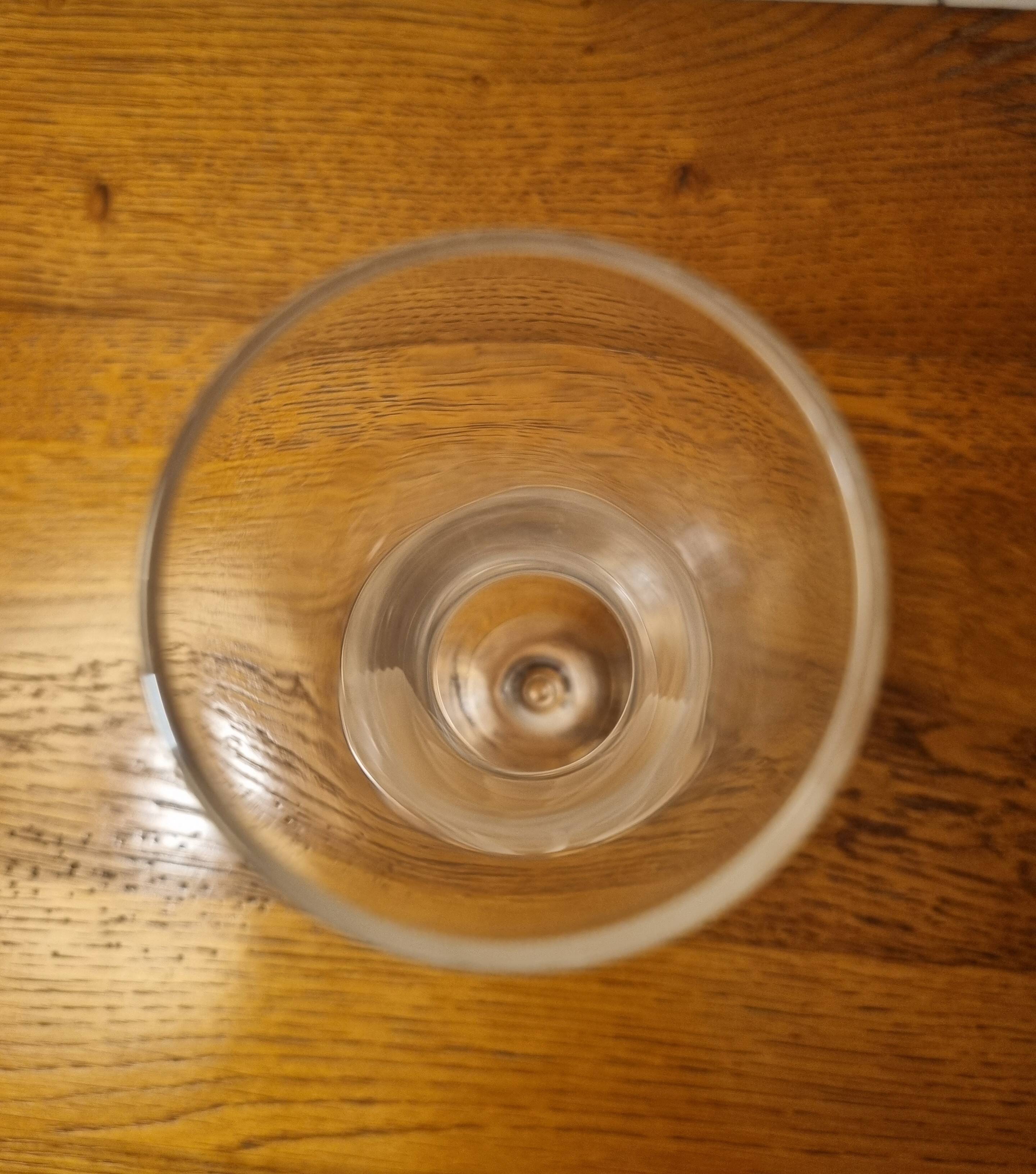 Hand-cut Baccarat crystal soliflore vase