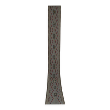 Tapis de couloir turc vintage 60x460 cm