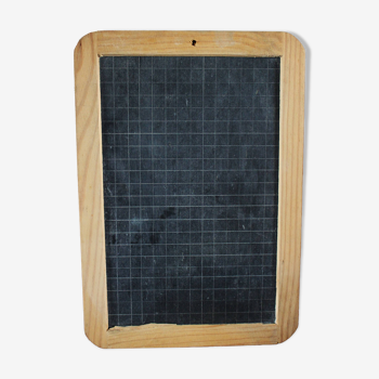 Vintage wooden school slate