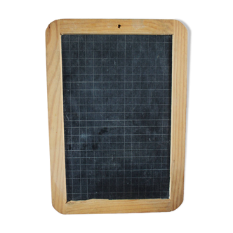 Vintage wooden school slate