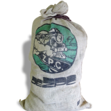 3 bags burlap